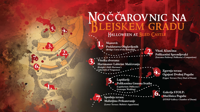 Bled castle - Halloween